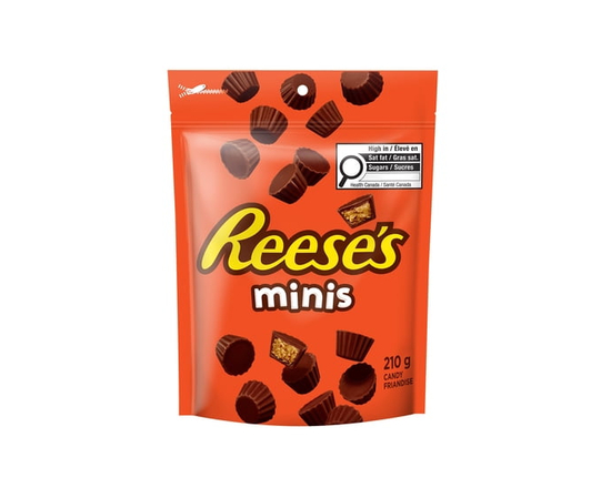 Friandises MOULES AU BEURRE D’ARACHIDES REESE'S Minis - 210 g