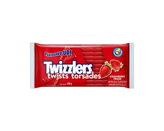 TWIZZLERS Strawberry Twists Candy, 454g - 454g