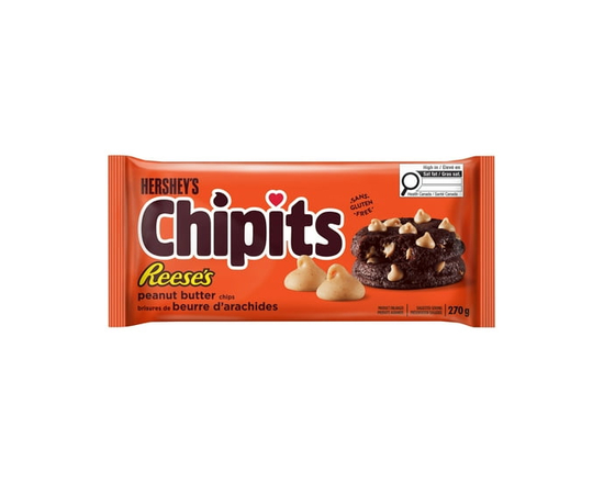 HERSHEY'S CHIPITS Milk Chocolate Chips, 250g - 270g