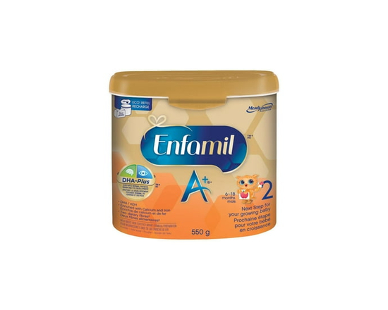 Préparation pour bebe A+2 , en poudre, contenant, 550g - 550 g