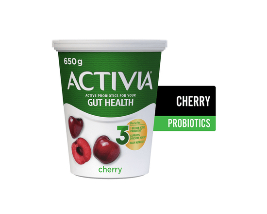 Activia Probiotic Yogurt, Cherry - 650g