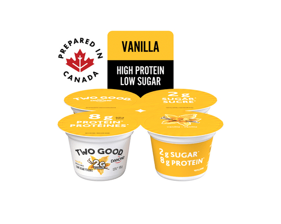Two Good Low Sugar Yogurt, Vanilla, 4x95g - 95g