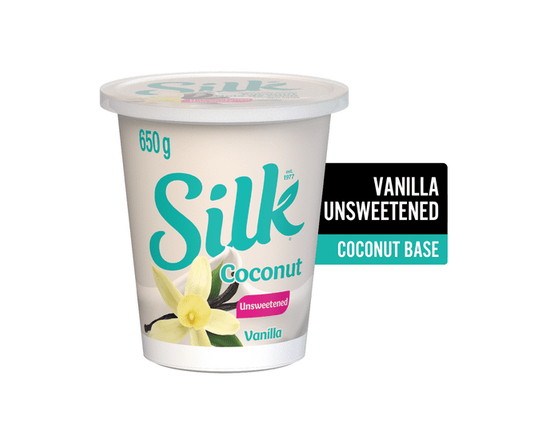 Silk Coconut Yogurt, Unsweetened Vanilla, Dairy Free - 650 g