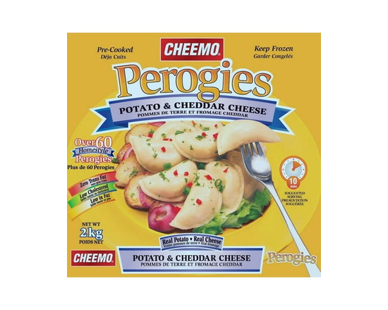 Cheemo Potato And Cheddar Cheese Perogies - 2 kg