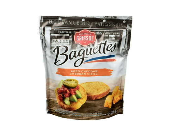 Dare Boulangerie Grissol Baguettes Aged Cheddar, 120g - 120g