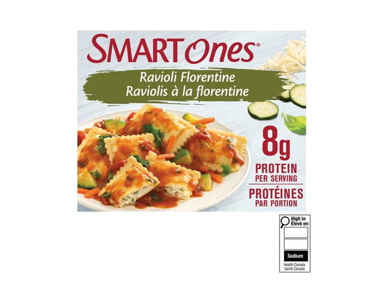 Repas Surgelé, Raviolis À La Florentine, Boîte - 241g