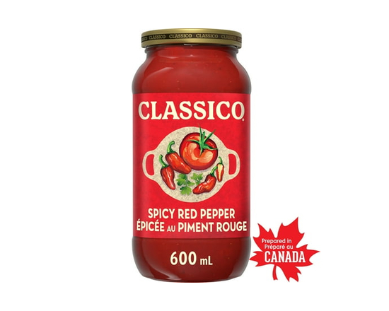 Classico Spicy Red Pepper Pasta Sauce - 600 ML