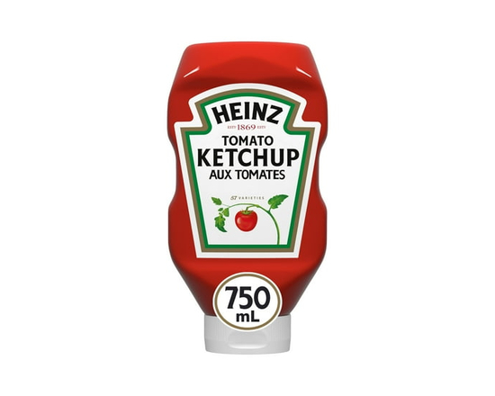 Heinz Tomato Ketchup, Prepared in Canada, 750 mL Squeeze Bottle - 750 mL