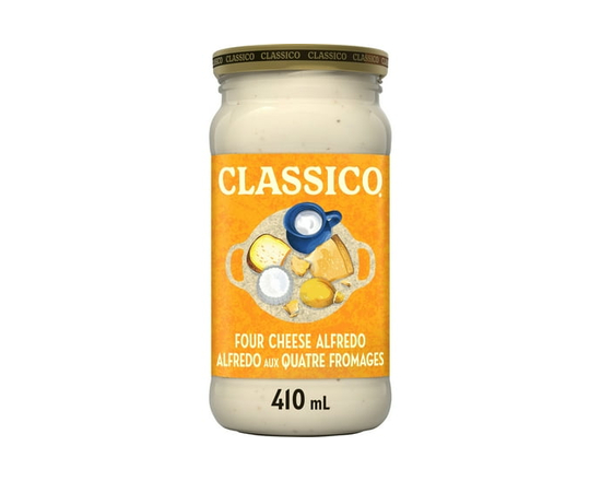 Classico Four Cheese Alfredo Spaghetti Pasta Sauce - 410 mL