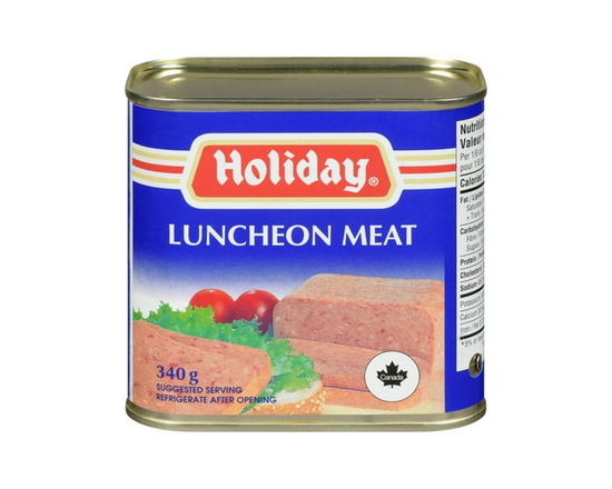 Holiday Canned Luncheon Meat - 340 g