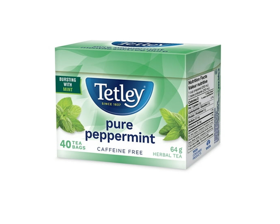 Tetley Pure Peppermint Tea, 40 bags
