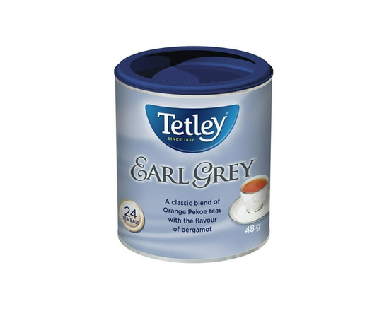 Tetley Earl Grey Tea - 48 g