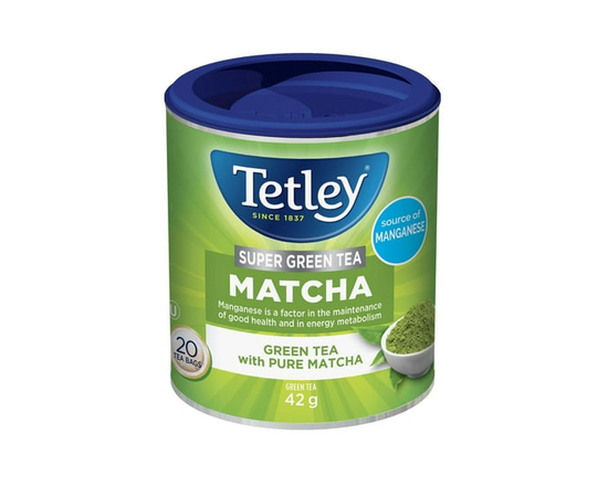 Tetley Super Thé Vert - Matcha - 42 g