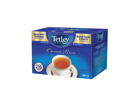 Tetley Orange Pekoe Tea 216 bags - 681 g