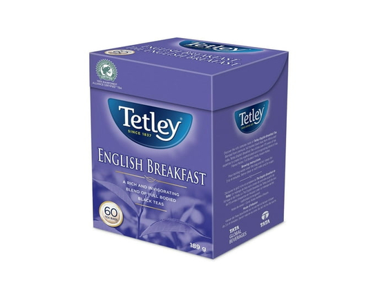 Tetley English Breakfast Black Tea - 189 g