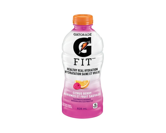 Gatorade Fit Citrus Berry Electrolyte beverage 828 mL, Bottle - 828 mL