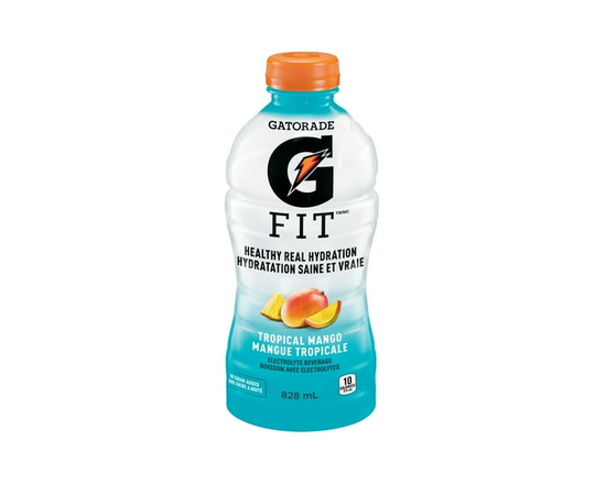 Gatorade® Fit Mangue Tropicale Boisson Électrolyte 828 mL, Bouteille - 828 ml