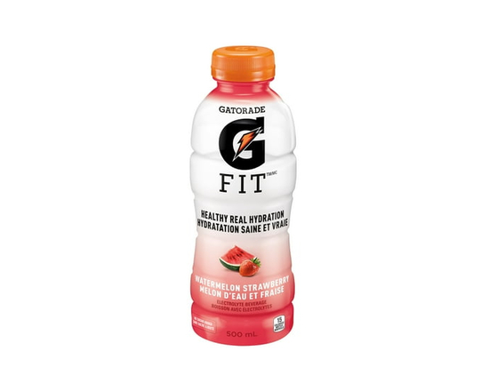 Gatorade Fit Pastèque Fraise Boisson Électrolyte 500 mL, Bouteille - 500 ml