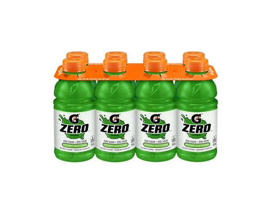 Gatorade Zero Apple Burst Sport Drink 8 x 355 mL, Bottles - 8x355mL