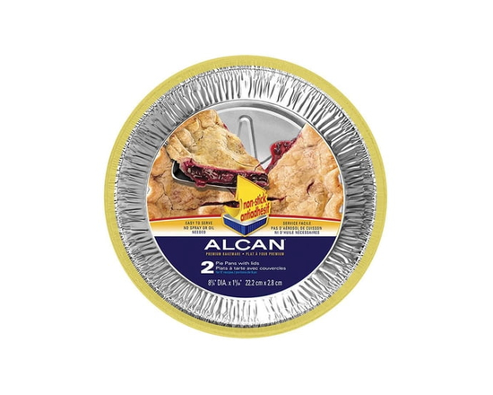 Alcan® Pie Pan Non-Stick Aluminum Foil Pan, 2 Pans
