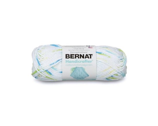 Bernat® Handicrafter® Ombre Yarn, Cotton #4 Medium, 1.5oz/42.5g, 68 Yards - 1.5 oz (Summer Prints)