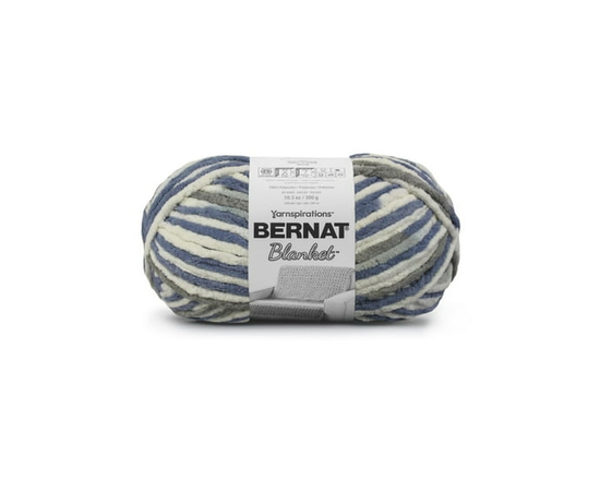 Bernat® Blanket™ #6 Super Bulky Polyester Yarn, Lilac Leaf 10.5oz/300g, 220 Yards (Countryside)