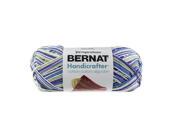 Bernat® Handicrafter® Ombre Yarn, Cotton #4 Medium, 12oz/340g, 573 Yards - As Specified (Moondance)