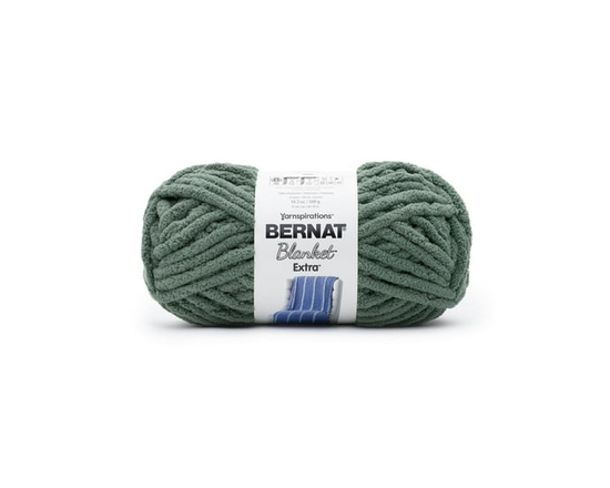 Bernat® Blanket Extra™ Yarn, Polyester #7 Jumbo, 10.5oz/300g, 97 Yards (Smoky Green)