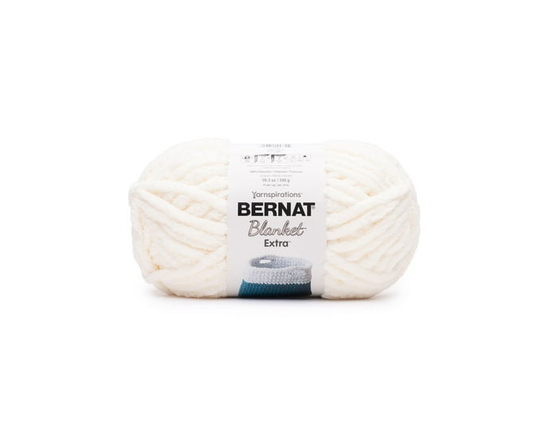Bernat® Blanket Extra™ Yarn, Polyester #7 Jumbo, 10.5oz/300g, 97 Yards (Vintage White)