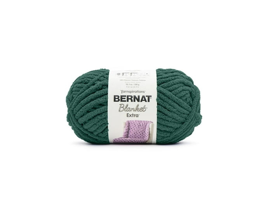 Bernat® Blanket Extra™ Yarn, Polyester #7 Jumbo, 10.5oz/300g, 97 Yards (Deep Sea)