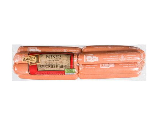 Harvest Meats Wieners Gluten Free Naturally Smoked
