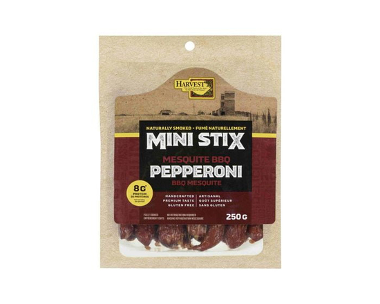 Harvest Gluten Free Mini-Stix Mesquite BBQ Pepperoni