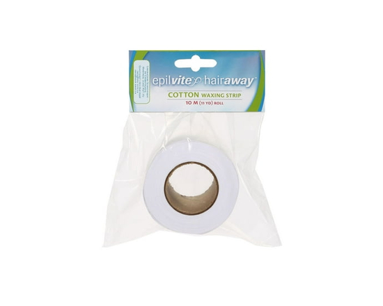 Epil-Vite / Hair-Away Cotton Waxing Strip Roll - 10 M - J-10