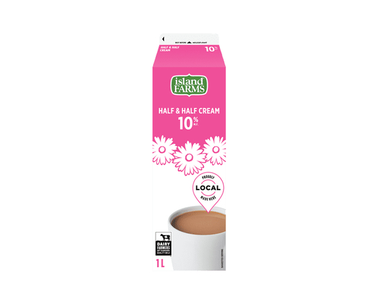 Island Farms 10% Half & Half Cream 1L - 1 L