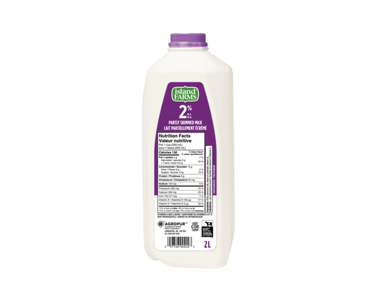 Island Farms 2% Partly Skimmed Milk - 2 L