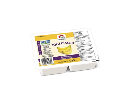 Sunrise Banana Flavour Tofu Dessert