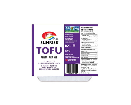 Sunrise Firm Tofu - 500 g