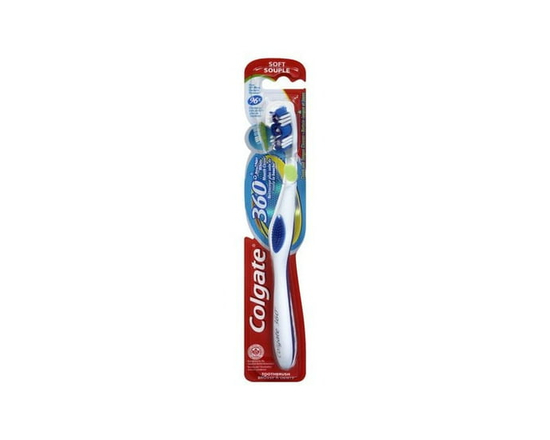 Brosse à dents souple Colgate 360