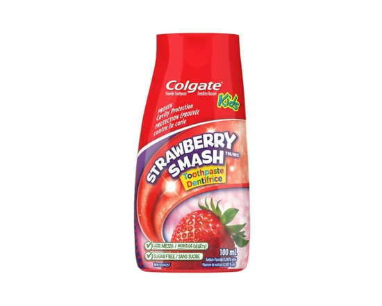 Colgate Liquid Gel 2-in-1 Kids Strawberry Toothpaste And Mouthwash - 100 mL