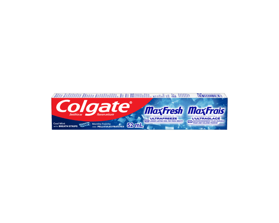 Colgate MaxFresh Cool Mint Toothpaste, Travel Size Toothpaste, 52 ml