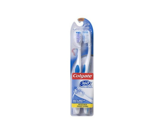 Colgate 360 Sensitive Pro Relief Toothbrush Value Pack, Ultra Soft