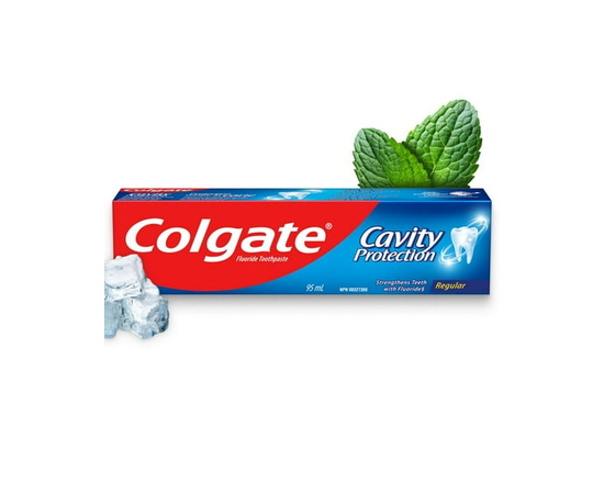Colgate Cavity Protection Fluoride Toothpaste, Regular 95ml