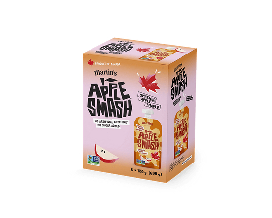 Apple Smash Apple Maple 5 Pouches - 120g