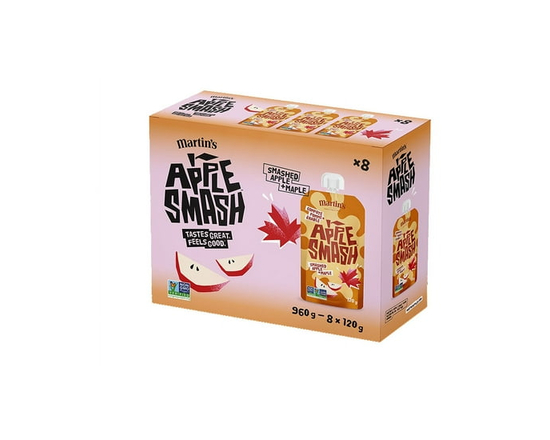 Apple Smash Pomme Érable 8 Gourdes - 120g