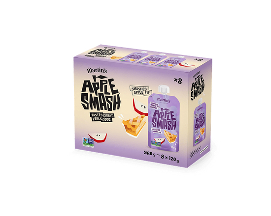 Apple Smash Apple Pie 8 Pouches - 120g