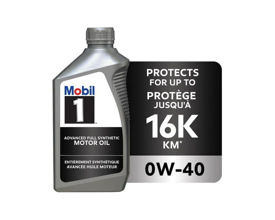 Mobil 1™ Full Synthetic Engine Oil 0W-40, 1 L - 1L