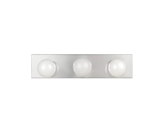 Vanité à 3 lumières en chromée - Taille unique
