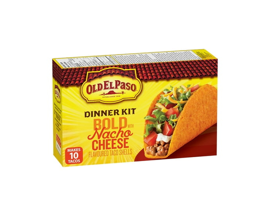 Old El Paso Bold with Nacho Cheese Dinner Kit - 10 ct