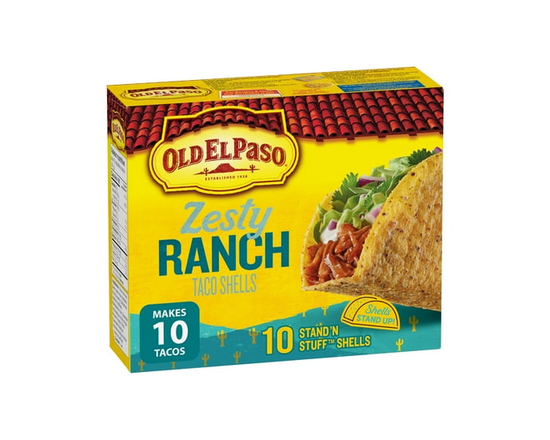 Old El Paso Gluten-Free Ranch Blasted Taco Shells - 153 g