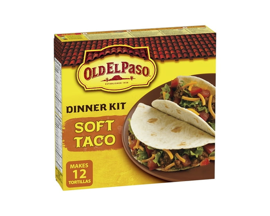 Old El Paso Soft Taco Dinner Kit